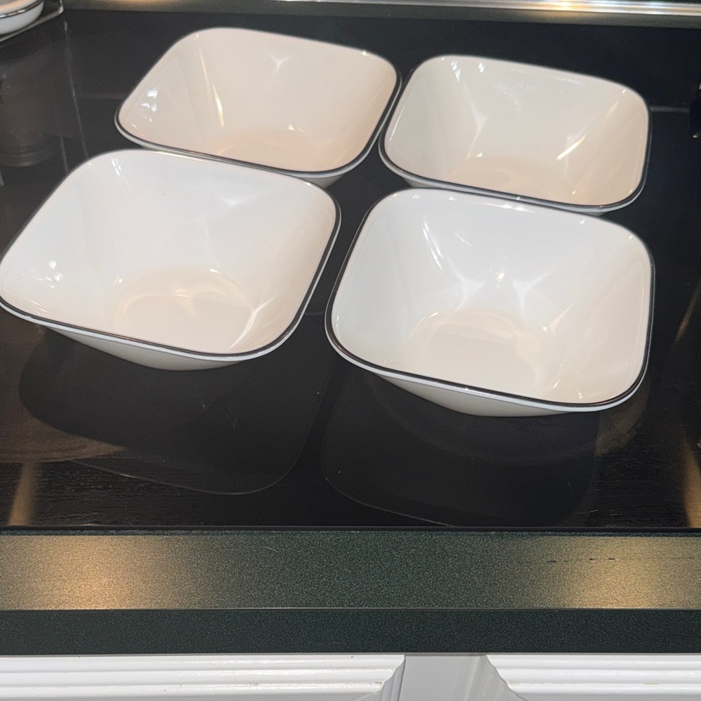 Corelle Vitrelle White bowls 8”